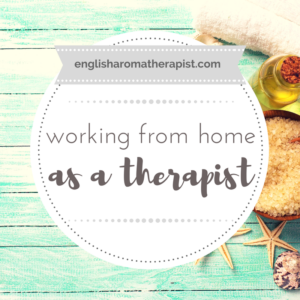 Working as a therapist from home