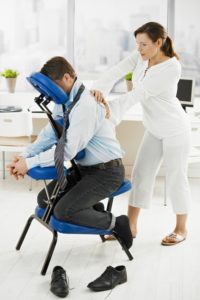 Corporate workplace massage