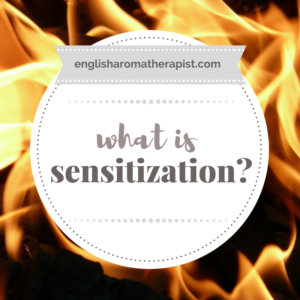 What is sensitization