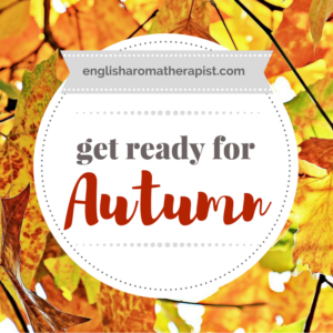 Get ready for autumn with essential oils