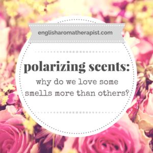 Why do we love some smells more than others