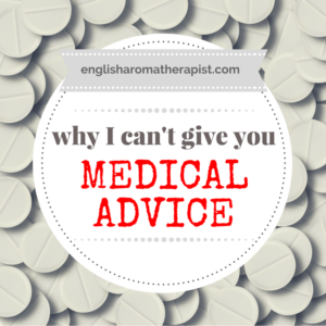 Why I can't give you medical advice