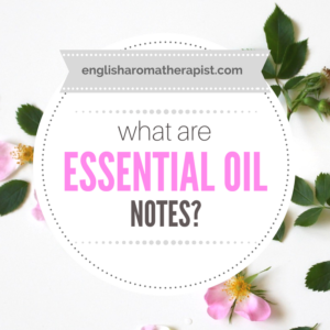 Essential Oil Notes - Top, Middle, Base