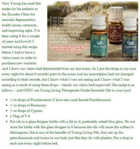 Gary Young Eye Drops Recipe