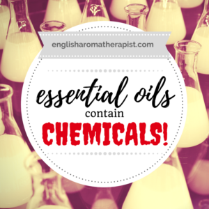 Essential oils contain chemicals