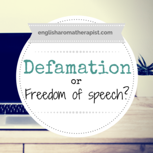 Defamation or Freedom of Speech?