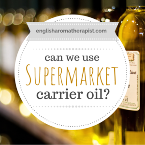 Supermarket carrier oil