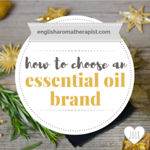 How to choose an essential oil brand