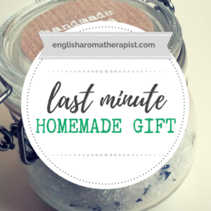 Easy last minute homemade gift idea